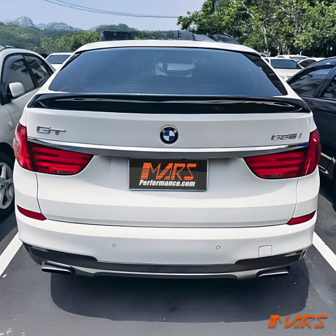 AC Style Carbon Fibre Rear trunk boot lip Spoiler Bodykit for BMW 5 Series GT F07 LCI 2013 - 17 - Mars Performance