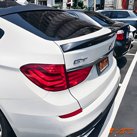 AC Style Carbon Fibre Rear trunk boot lip Spoiler Bodykit for BMW 5 Series GT F07 LCI 2013 - 17 - Mars Performance
