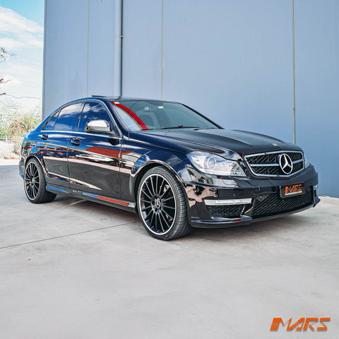 AMG C63 Style Side Skirts for Mercedes - Benz C - Class W204 Sedan / C204 Coupe 2007 - 2014 - Mars Performance