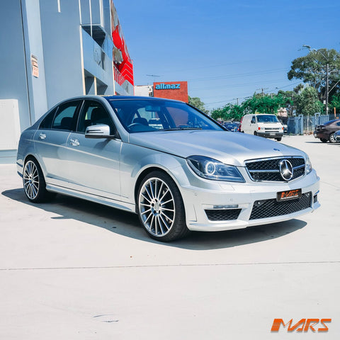 AMG C63 Style Side Skirts for Mercedes - Benz C - Class W204 Sedan / C204 Coupe 2007 - 2014 - Mars Performance