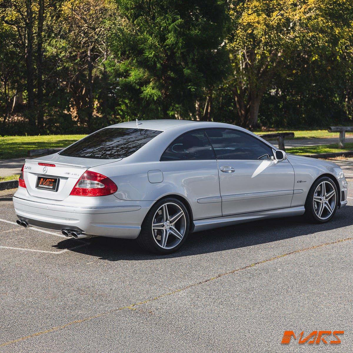 AMG CLK63 Style Rear Bumper bar & Diffuser for Mercedes - Benz CLK Class W209 C209 Coupe - Mars Performance