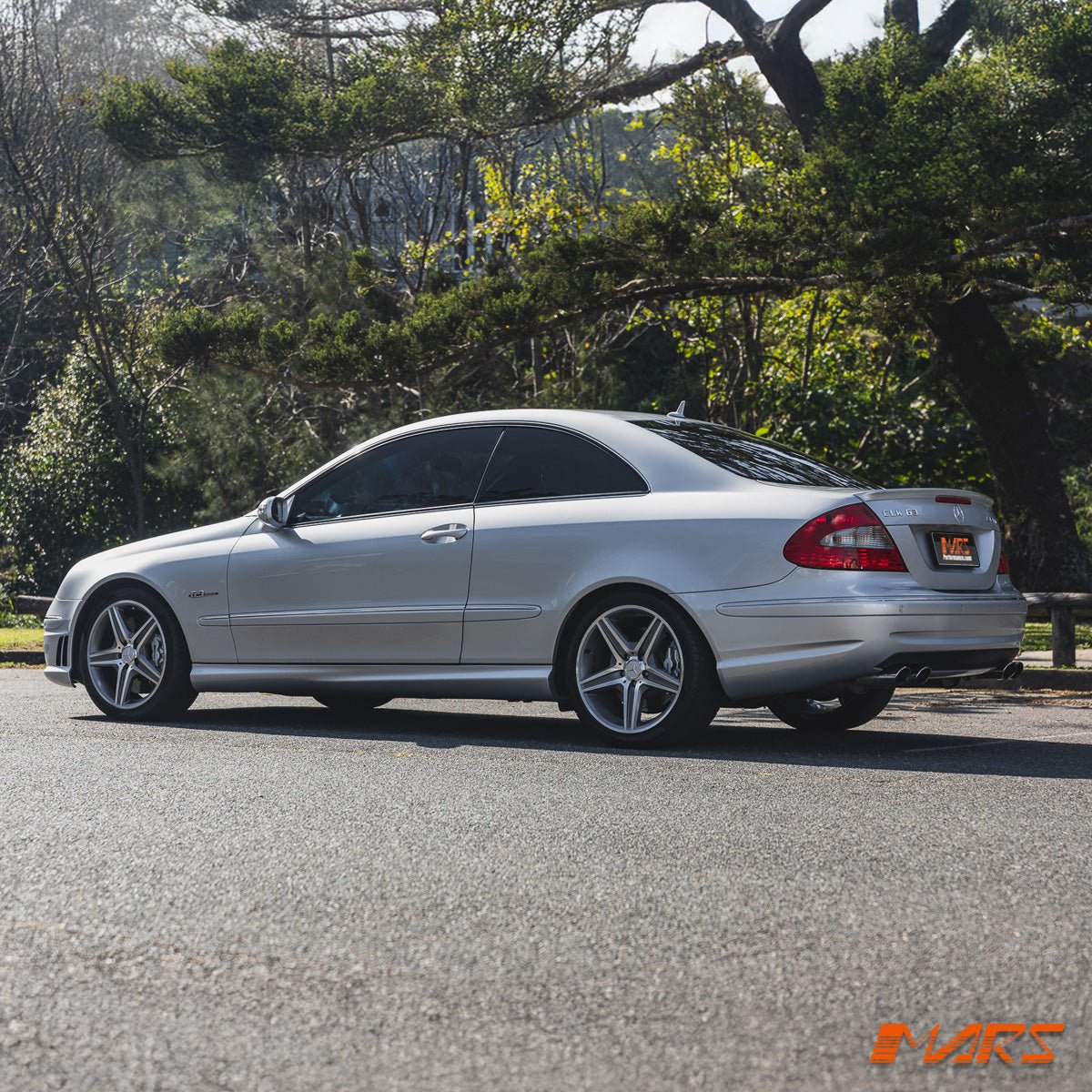 AMG CLK63 Style Rear Bumper bar & Diffuser for Mercedes - Benz CLK Class W209 C209 Coupe - Mars Performance