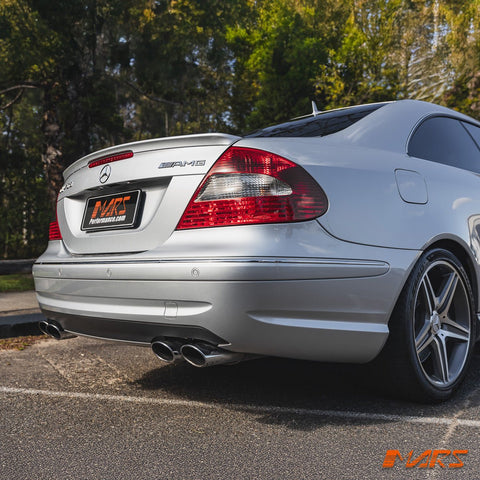 AMG CLK63 Style Rear Bumper bar & Diffuser for Mercedes - Benz CLK Class W209 C209 Coupe - Mars Performance