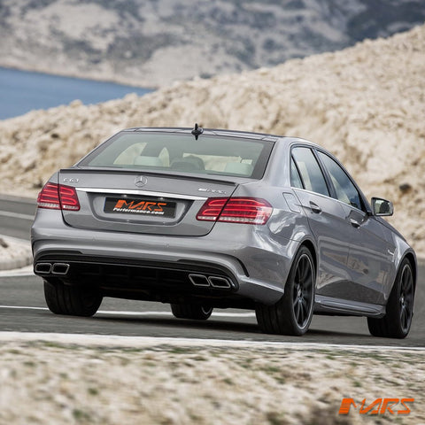 AMG E63 - S Style Rear Bumper bar Bodykit & Diffuser for Mercedes - Benz E - Class Sedan W212 2014 - 2016 - Mars Performance