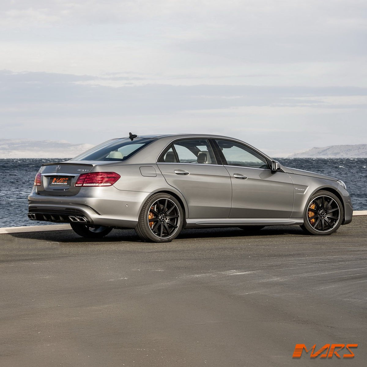 AMG E63 - S Style Rear Bumper bar Bodykit & Diffuser for Mercedes - Benz E - Class Sedan W212 2014 - 2016 - Mars Performance