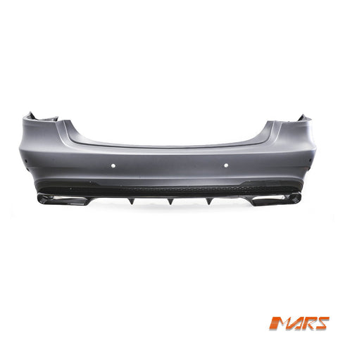 AMG E63 - S Style Rear Bumper bar Bodykit & Diffuser for Mercedes - Benz E - Class Sedan W212 2014 - 2016 - Mars Performance