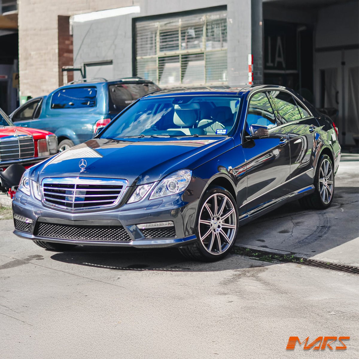 AMG E63 - S Style Side Skirts for Mercedes - Benz E - Class Sedan W212 2009 - 2013 - Mars Performance