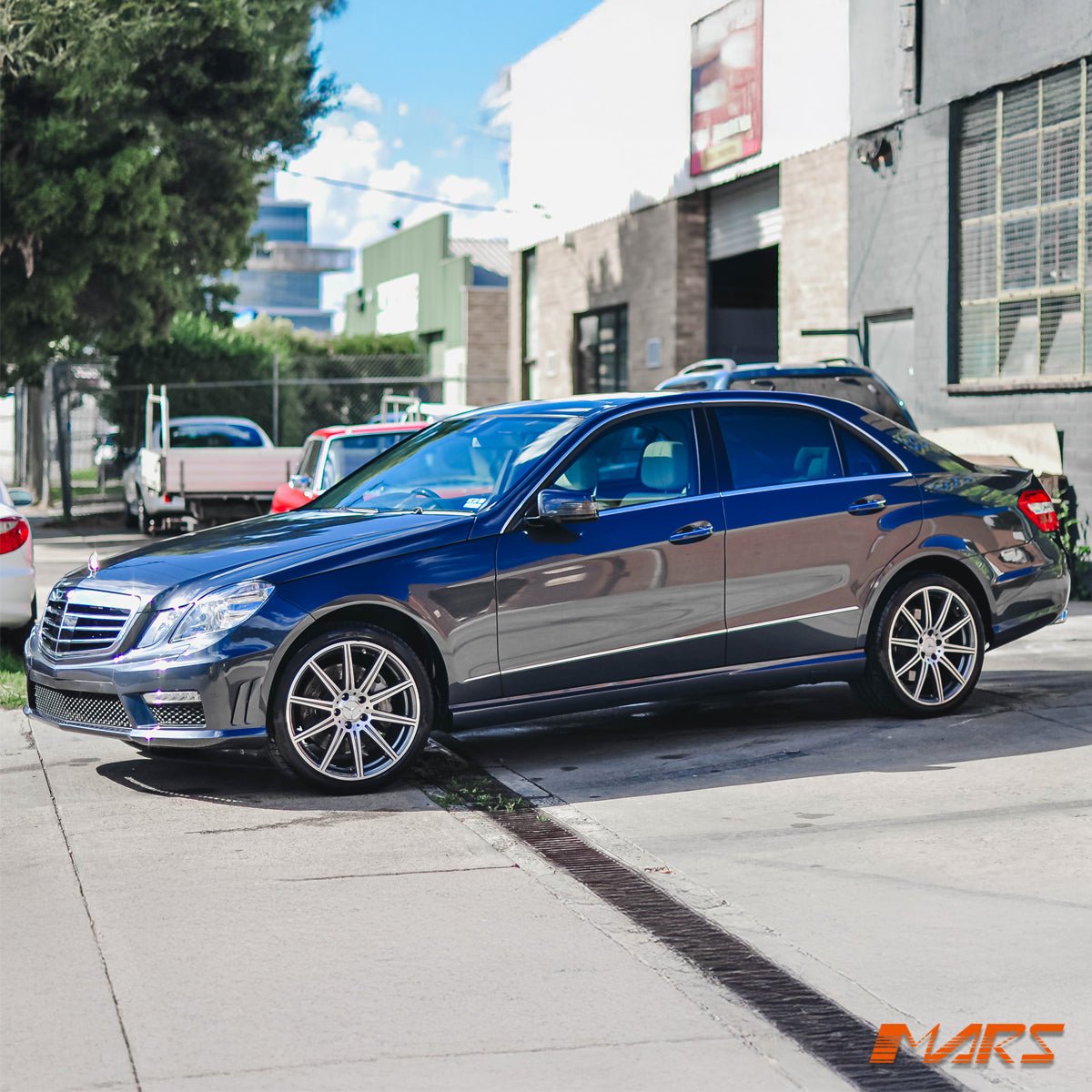 AMG E63 - S Style Side Skirts for Mercedes - Benz E - Class Sedan W212 2009 - 2013 - Mars Performance