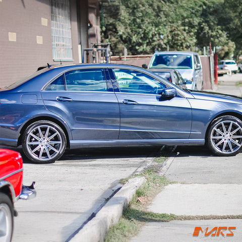 AMG E63 - S Style Side Skirts for Mercedes - Benz E - Class Sedan W212 2009 - 2013 - Mars Performance