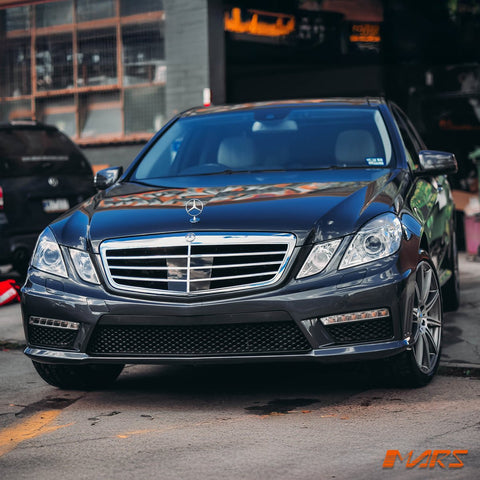 AMG E63 Style Front Bumper Bar Bodykit & DRL lights for Mercedes - Benz E - Class W212 Sedan & Wagon 2009 - 2013 - Mars Performance