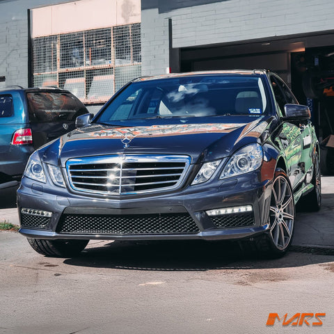 AMG E63 Style Front Bumper Bar Bodykit & DRL lights for Mercedes - Benz E - Class W212 Sedan & Wagon 2009 - 2013 - Mars Performance