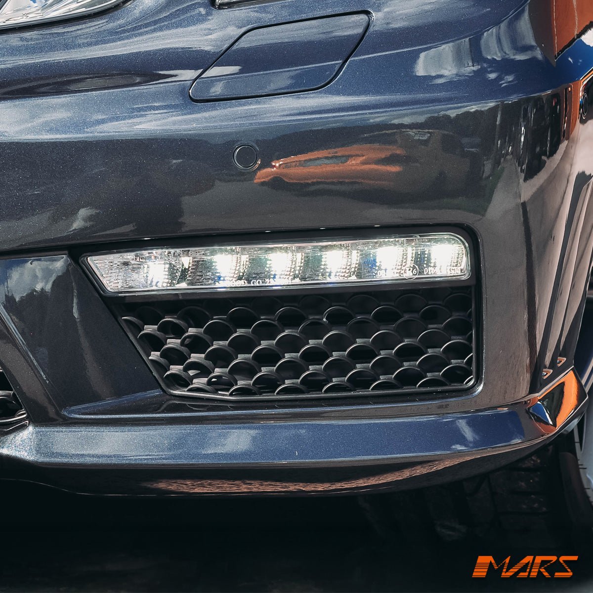 AMG E63 Style Front Bumper Bar Bodykit & DRL lights for Mercedes - Benz E - Class W212 Sedan & Wagon 2009 - 2013 - Mars Performance