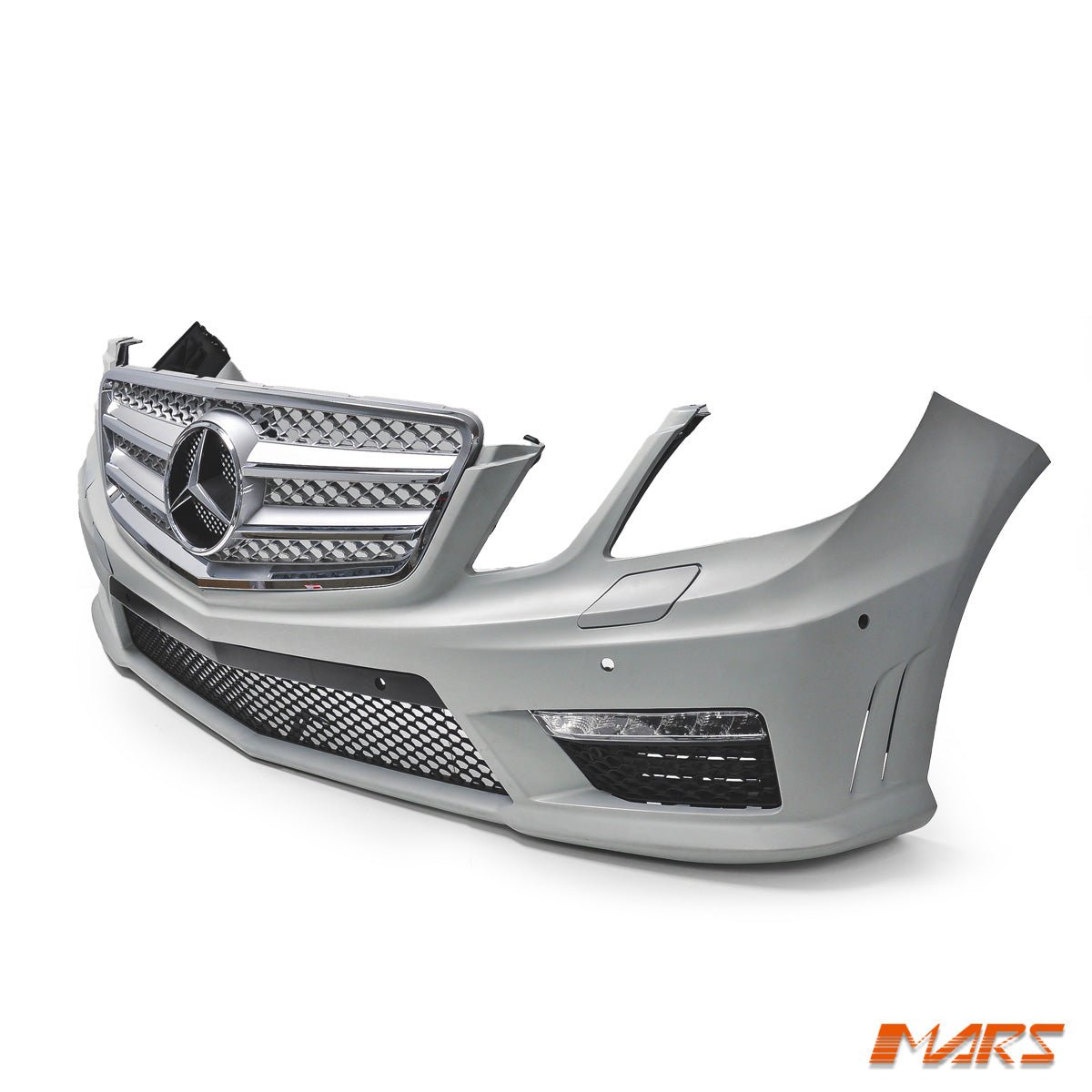 AMG E63 Style Front Bumper Bar Bodykit & DRL lights for Mercedes - Benz E - Class W212 Sedan & Wagon 2009 - 2013 - Mars Performance