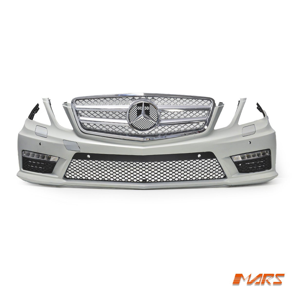 AMG E63 Style Front Bumper Bar Bodykit & DRL lights for Mercedes - Benz E - Class W212 Sedan & Wagon 2009 - 2013 - Mars Performance
