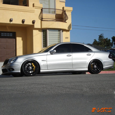 AMG E63 Style Lower Side Skirt Bodykit for Mercedes - Benz E - Class W211 Sedan 2003 - 2008 - Mars Performance