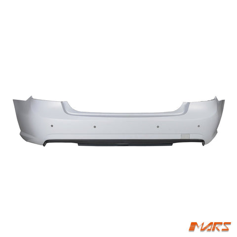 AMG E63 Style Rear Bumper Bar Bodykit with Twin Exhaust Outlet Diffuser for Mercedes - Benz E - Class W212 Sedan 2009 - 2013 - Mars Performance