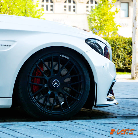 AMG Edition 1 Style Plastic Front Bumper Bar Lip Spoiler for Mercedes - Benz C63 & C63 - S C205 Coupe & A205 Convertible - Mars Performance