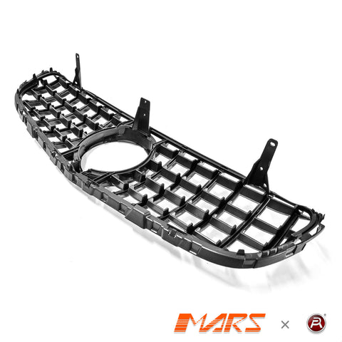 AMG GLC63 Panamericana Style Front Bumper Bar Grille Grill Bodykit for Mercedes - Benz GLC - Class X253 C253 & GLC43 2015 - 2019 - Mars Performance