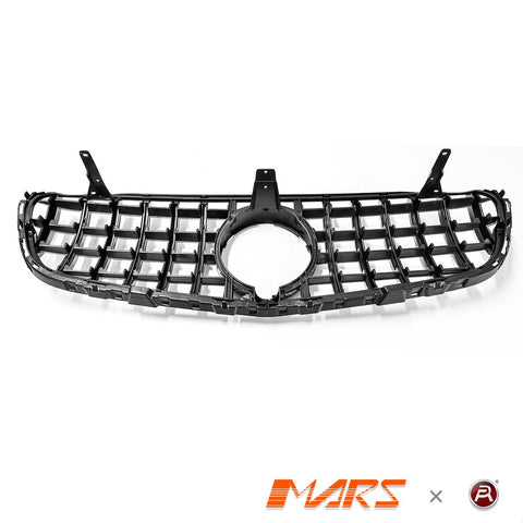 AMG GLC63 Panamericana Style Front Bumper Bar Grille Grill Bodykit for Mercedes - Benz GLC - Class X253 C253 & GLC43 2015 - 2019 - Mars Performance
