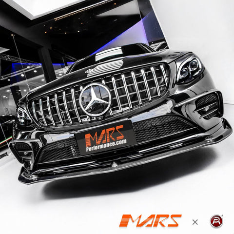 AMG GLC63 Panamericana Style Front Bumper Bar Grille Grill Bodykit for Mercedes - Benz GLC - Class X253 C253 & GLC43 2015 - 2019 - Mars Performance