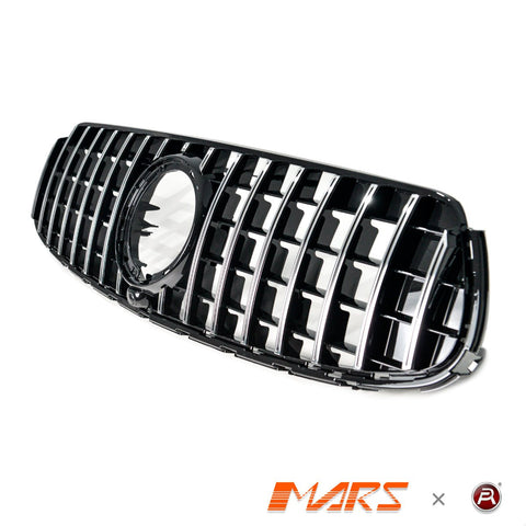 AMG GLC63 Panamericana Style Front Bumper Bar Grille Grill Bodykit for Mercedes - Benz GLC - Class X253 C253 & GLC43 2019 - 2023 - Mars Performance