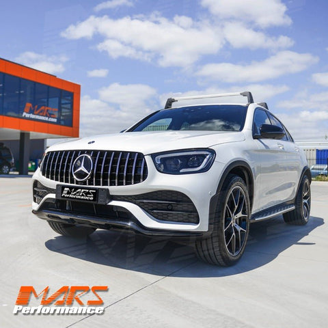 AMG GLC63 Panamericana Style Front Bumper Bar Grille Grill Bodykit for Mercedes - Benz GLC - Class X253 C253 & GLC43 2019 - 2023 - Mars Performance