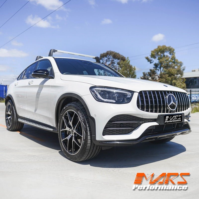 AMG GLC63 Panamericana Style Front Bumper Bar Grille Grill Bodykit for Mercedes - Benz GLC - Class X253 C253 & GLC43 2019 - 2023 - Mars Performance