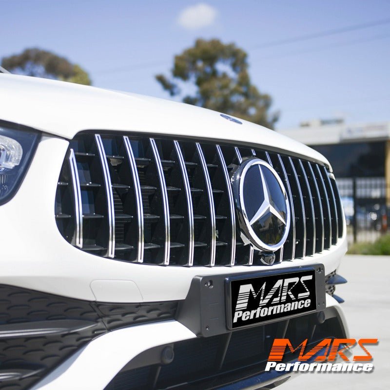 AMG GLC63 Panamericana Style Front Bumper Bar Grille Grill Bodykit for Mercedes - Benz GLC - Class X253 C253 & GLC43 2019 - 2023 - Mars Performance