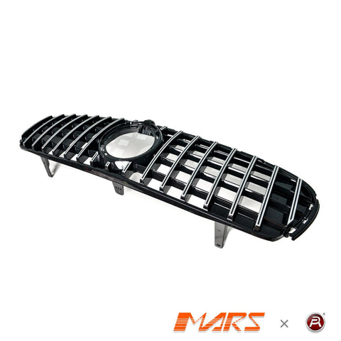 AMG GLC63 Panamericana Style Front Bumper Bar Grille Grill Bodykit for Mercedes - Benz GLC - Class X253 C253 & GLC43 2019 - 2023 - Mars Performance