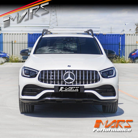 AMG GLC63 Panamericana Style Front Bumper Bar Grille Grill Bodykit for Mercedes - Benz GLC - Class X253 C253 & GLC43 2019 - 2023 - Mars Performance