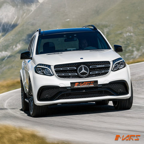 AMG GLS63 Style Front Bumper bar Bodykit & Grill for Mercedes - Benz GLS Class X166 2016 - 2019 - Mars Performance
