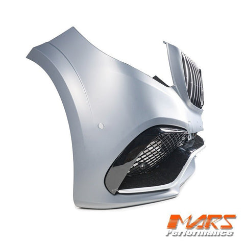 AMG GLS63 Style Front Bumper bar Bodykit & Grill for Mercedes - Benz GLS Class X166 2016 - 2019 - Mars Performance