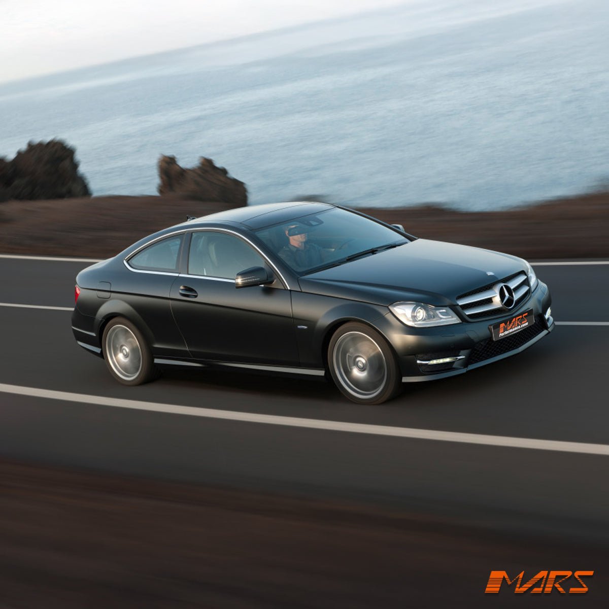 AMG Package Style Side Skirts for Mercedes - Benz C - Class C204 W204 Coupe 2011 - 2015 - Mars Performance