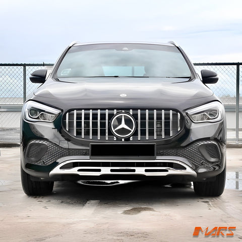 AMG Panamericana GLA45 Style Front Bumper Bar Grill Grille Bodykit for Mercedes - Benz GLA - Class H247 - Non - Sport Bumper - Mars Performance