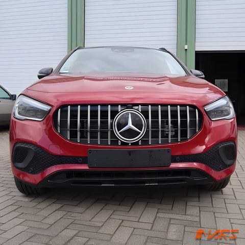 AMG Panamericana GLA45 Style Front Bumper Bar Grill Grille Bodykit for Mercedes - Benz GLA - Class H247 - Non - Sport Bumper - Mars Performance