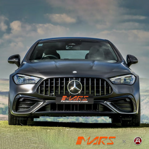 AMG Panamericana Style Front Bumper Bar Grille Grill Bodykit for Mercedes - Benz CLE - Class C236 A236 2023 - 2025 - Mars Performance