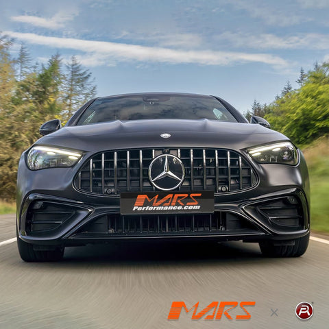 AMG Panamericana Style Front Bumper Bar Grille Grill Bodykit for Mercedes - Benz CLE - Class C236 A236 2023 - 2025 - Mars Performance