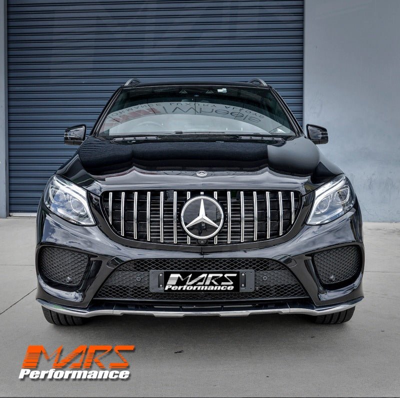 AMG Panamericana Style Front Bumper Bar Grille Grill Bodykit for Mercedes - Benz W166 GLE Class Hatch 2015 - 2018 - Mars Performance