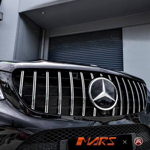AMG Panamericana Style Front Bumper Bar Grille Grill Bodykit for Mercedes - Benz W166 GLE Class Hatch 2015 - 2018 - Mars Performance