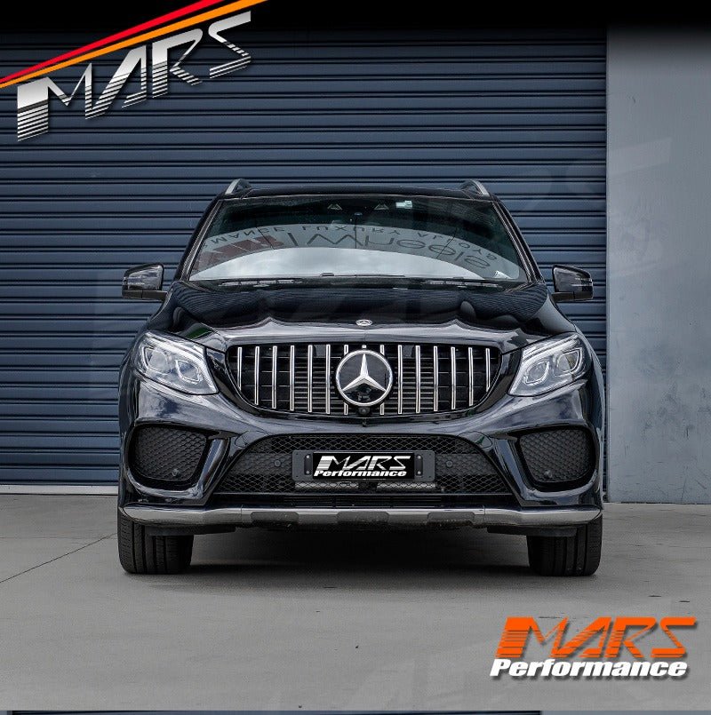 AMG Panamericana Style Front Bumper Bar Grille Grill Bodykit for Mercedes - Benz W166 GLE Class Hatch 2015 - 2018 - Mars Performance