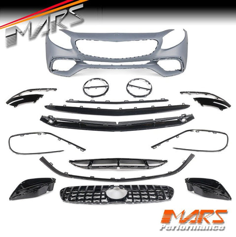 AMG S63 Style Front Bumper Bar Bodykit with Grill for Mercedes - Benz S - Class Coupe W217 C217 2015 - 2021 - Mars Performance