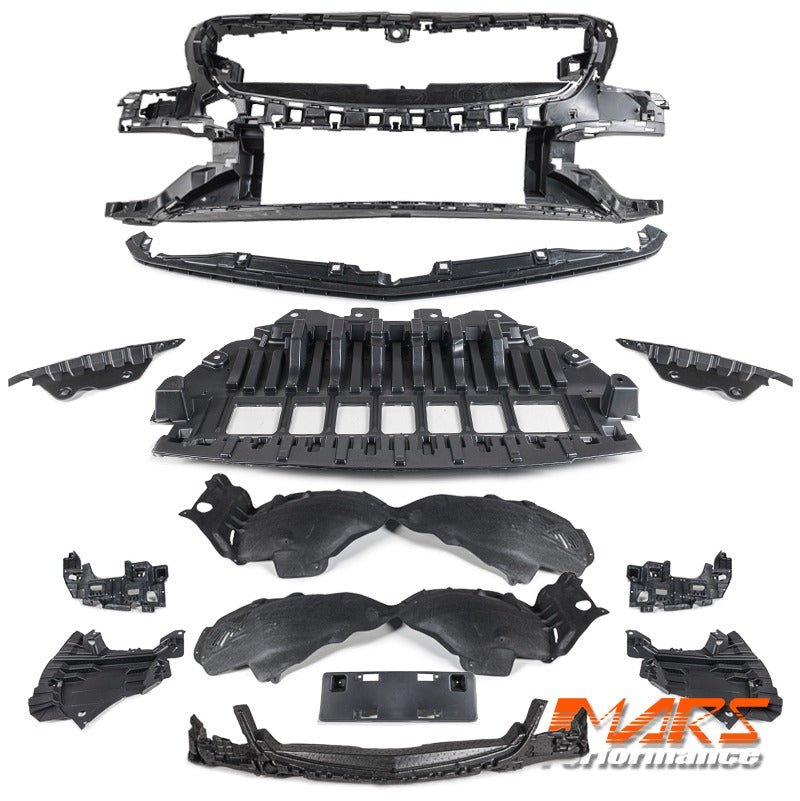 AMG S63 Style Front Bumper Bar Bodykit with Grill for Mercedes - Benz S - Class Coupe W217 C217 2015 - 2021 - Mars Performance