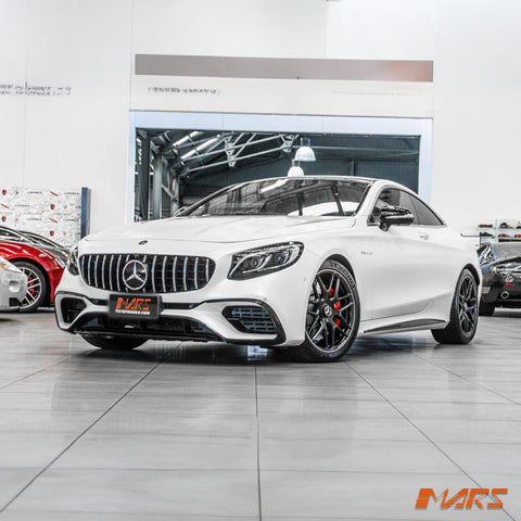 AMG S63 Style Front Bumper Bar Bodykit with Grill for Mercedes - Benz S - Class Coupe W217 C217 2015 - 2021 - Mars Performance