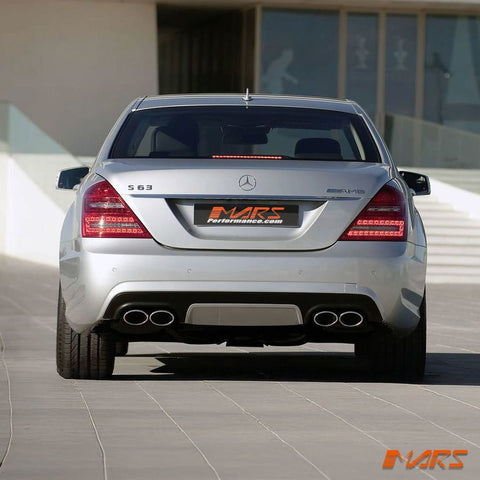 AMG S63 Style Rear Bumper bar Bodykit for Mercedes - Benz S - Class W221 2006 - 2013 - Mars Performance