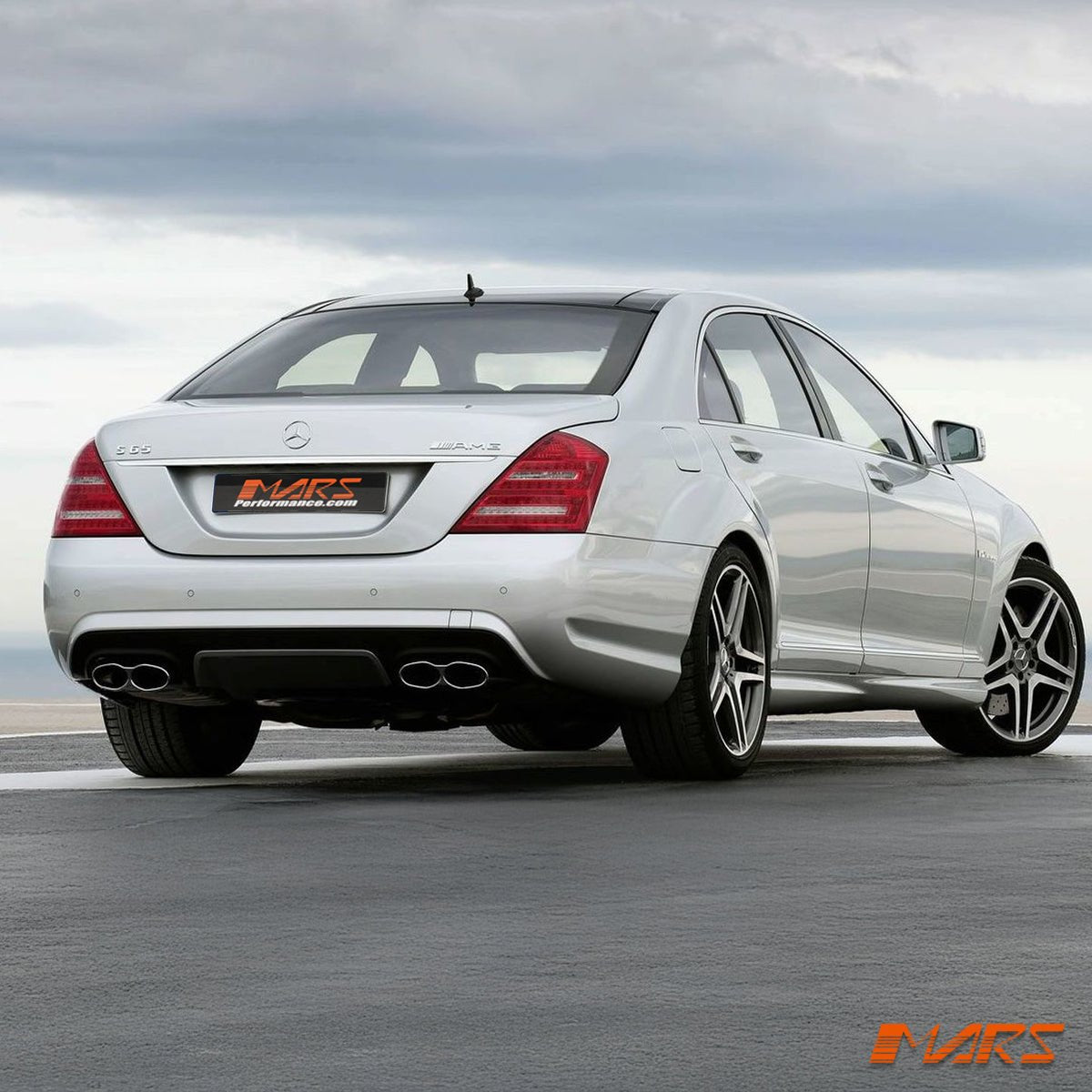 AMG S63 Style Rear Bumper bar Bodykit for Mercedes - Benz S - Class W221 2006 - 2013 - Mars Performance