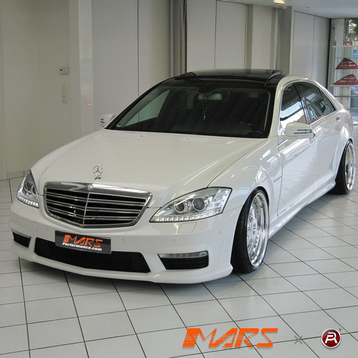 AMG S65 Style Front Bumper bar Grill for Mercedes - Benz S - Class W221 2010 - 2013 - Mars Performance