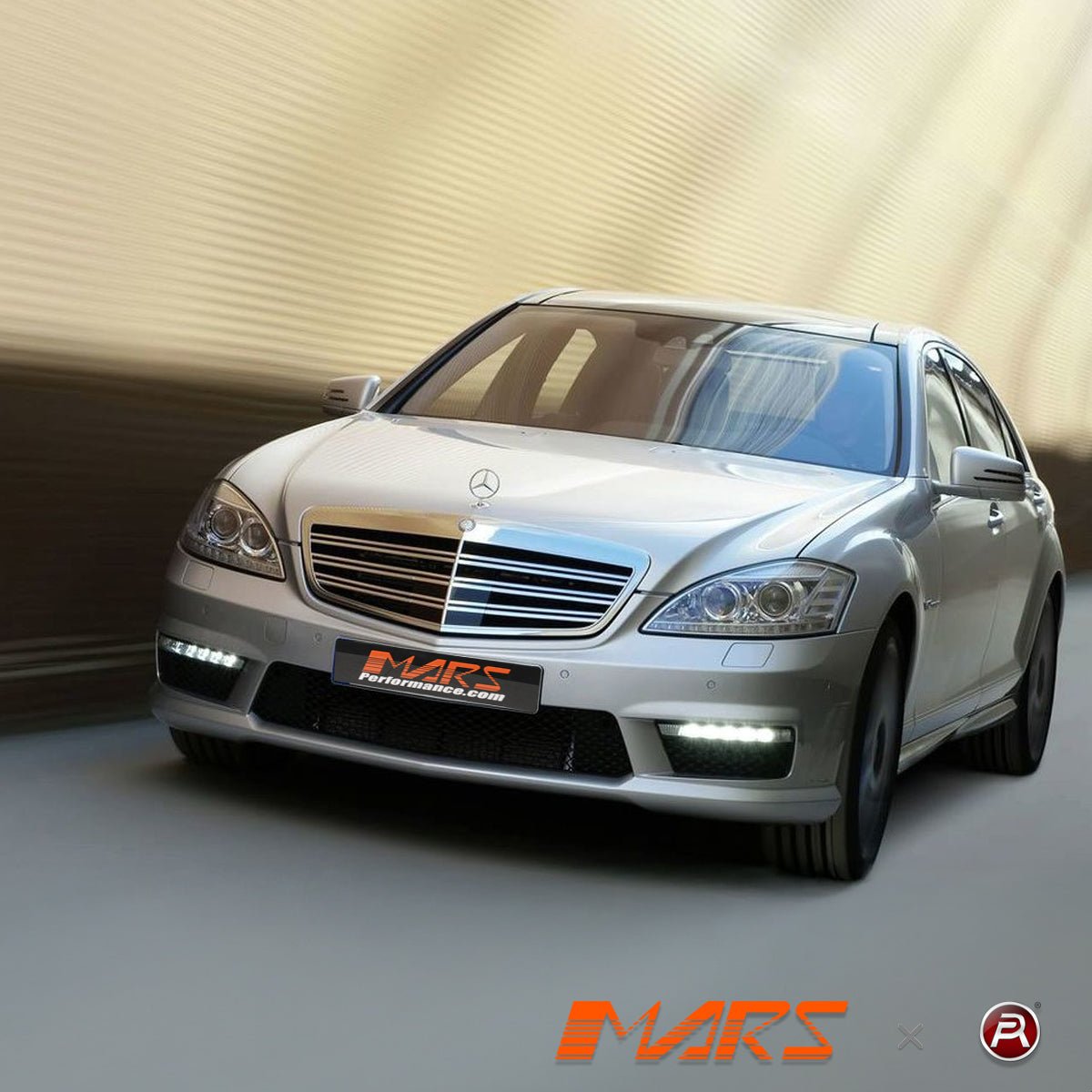 AMG S65 Style Front Bumper bar Grill for Mercedes - Benz S - Class W221 2010 - 2013 - Mars Performance