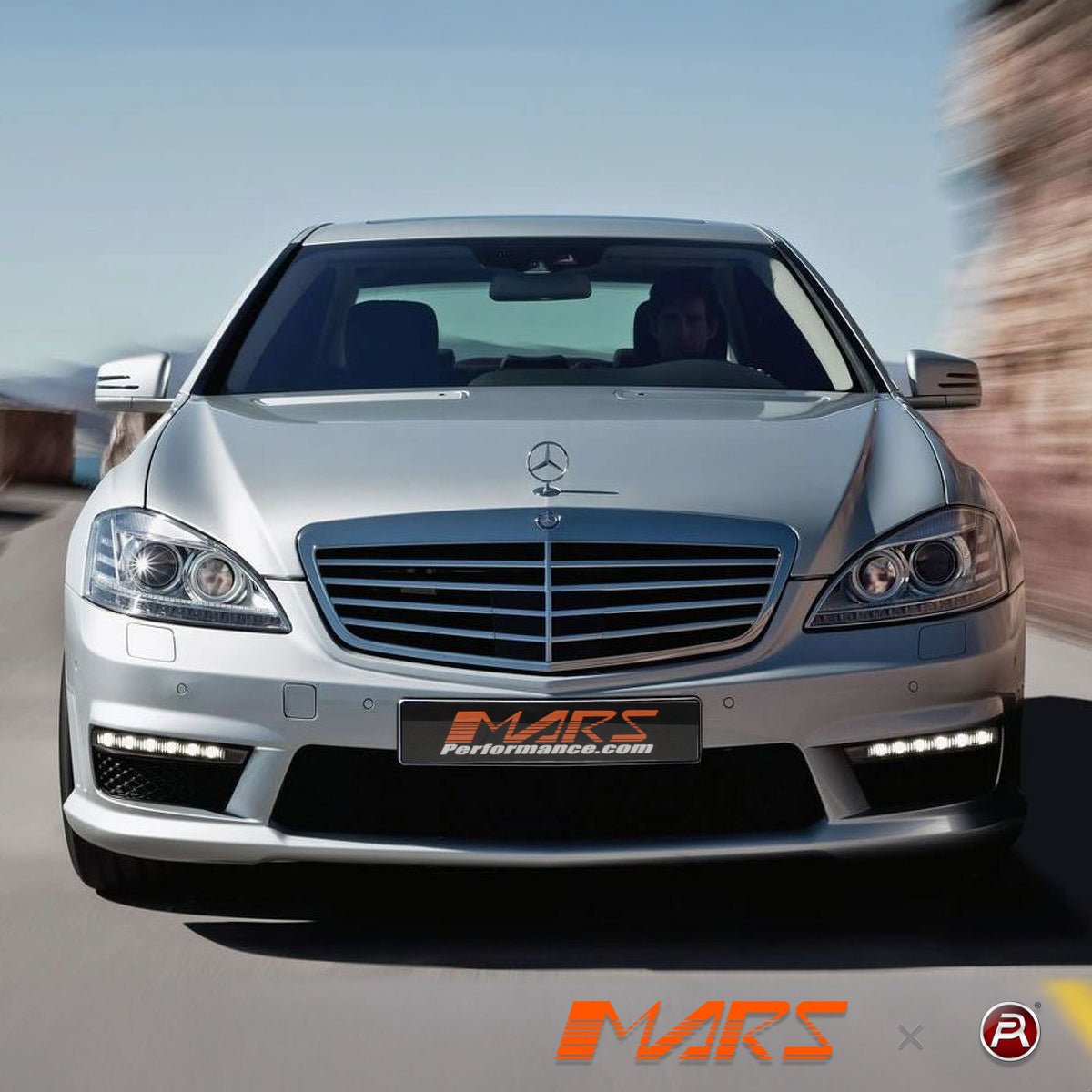AMG S65 Style Front Bumper bar Grill for Mercedes - Benz S - Class W221 2010 - 2013 - Mars Performance