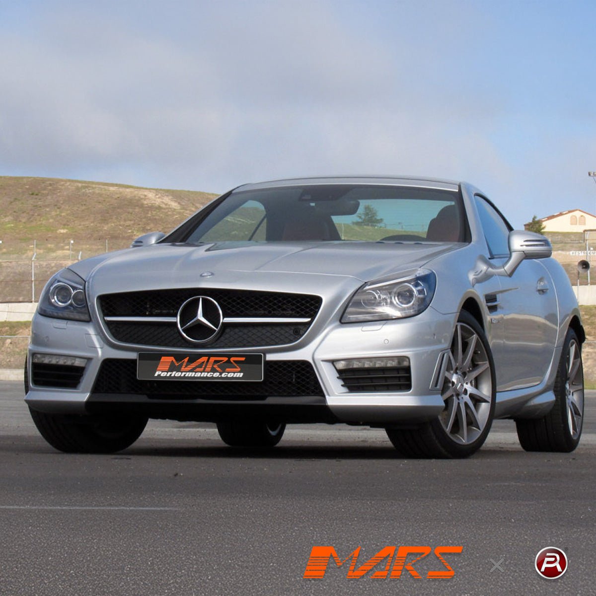 AMG SLK55 Style Front Bumper Bar & Grill Bodykit for Mercedes - Benz SLK R172 2011 - 2016 - Mars Performance