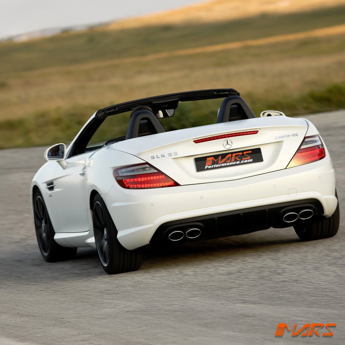 AMG SLK55 Style Rear Bumper Bar & Diffuser Bodykit for Mercedes - Benz SLK Class R172 2011 - 2016 - Mars Performance